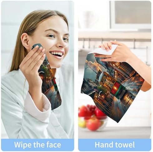 Sturdy Washcloth Set for Travel and Home Use
