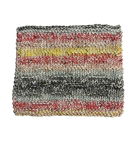 Super Soft Washcloths Set of 3 Gray Yellow Print 100 Cotton