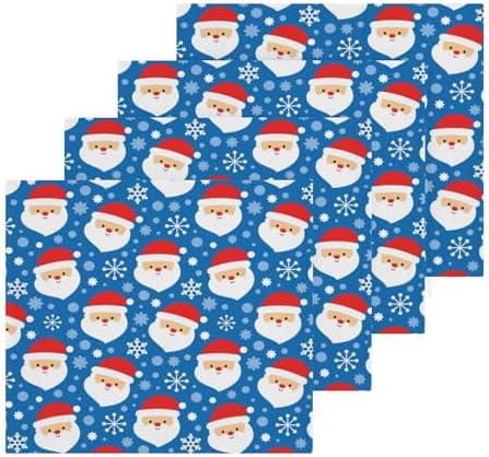 Christmas Santa Washcloth Set