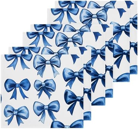 Xigua Watercolor Blue Velvet Bows - Make Drying Fun