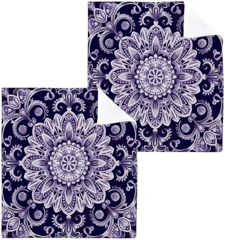 Xigua Mandala Washcloth Set multi-sized