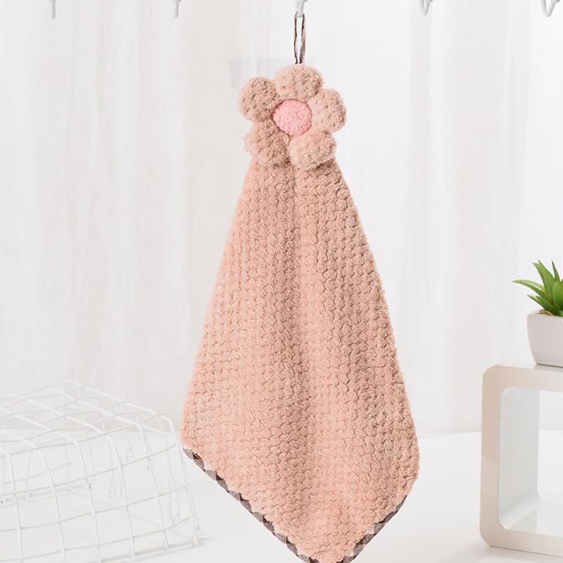 5 Pcs Washable Hand Towels for Bathroom Kitchen