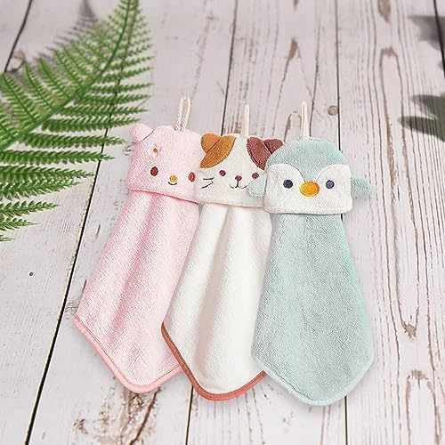 Fun Animal Hand Towels for Kids