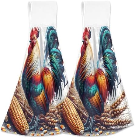 Fast-Drying Bulk-Free Hand Towels Set of 2
