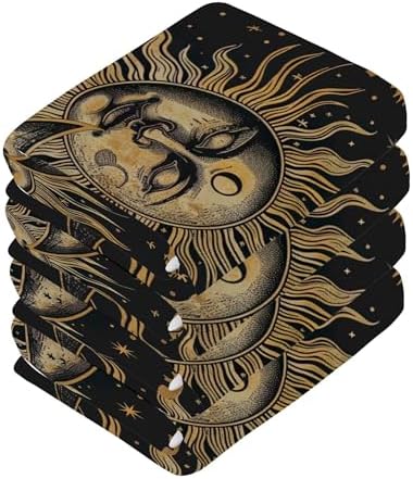 Xigua Sun and Moon Washcloth Set