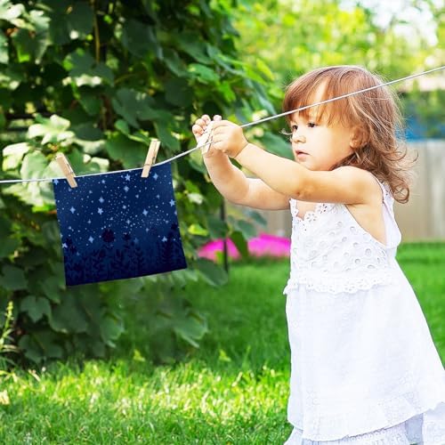 YETTASBINSoft Absorbent Washcloth Set for Babies 2-Pack