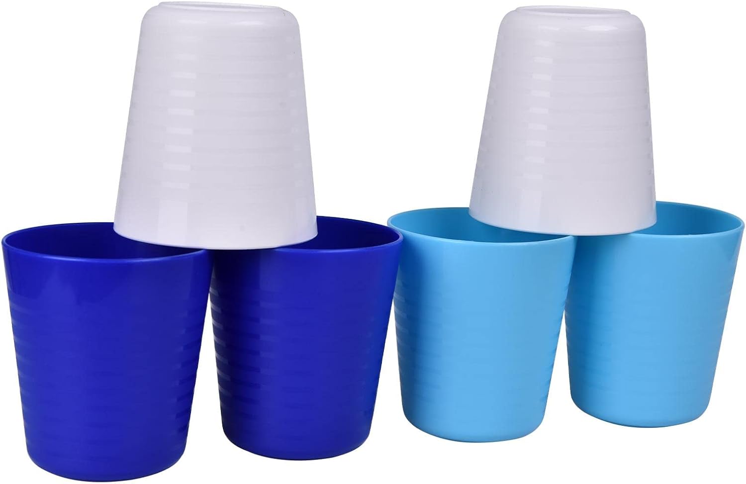 Fulong Eco-Friendly Reusable Travel Plastic Drinking Cup Set