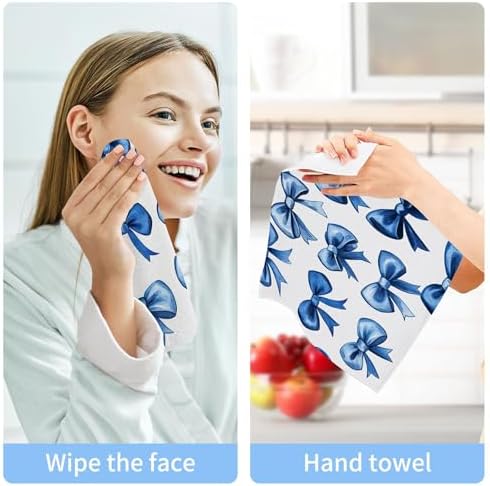 Xigua Watercolor Blue Velvet Bows - Make Drying Fun
