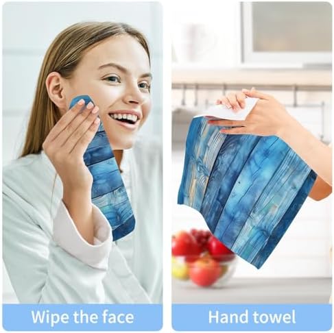 Teal Soft Washcloth Set