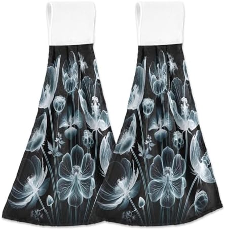 RPLIFE Coral Fleece Hand Towels Set of 2