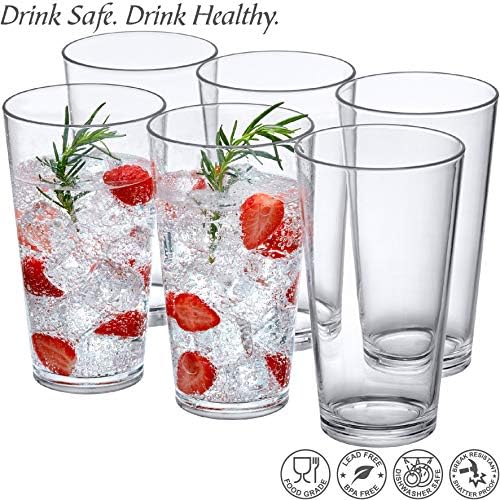 Amazing Abby - Serenity 30oz Reusable Tumblers Set of 6