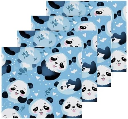 Soft Absorbent Reusable Washcloth Set