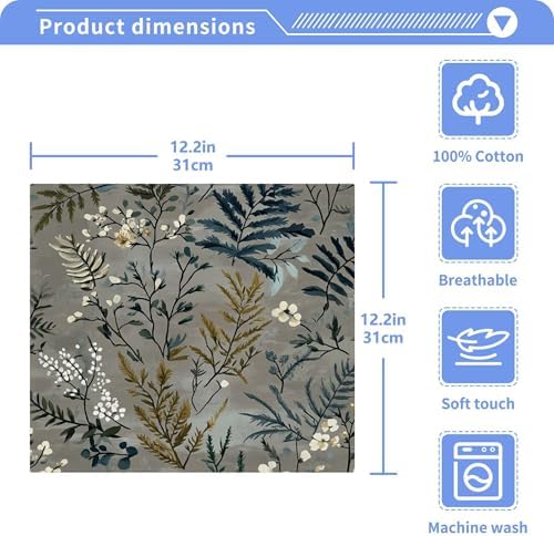 Premium Soft Washcloths 12x12 in Set of 2