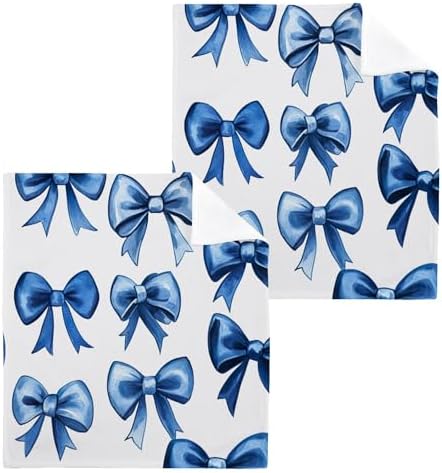 Xigua Watercolor Blue Velvet Bows - Make Drying Fun