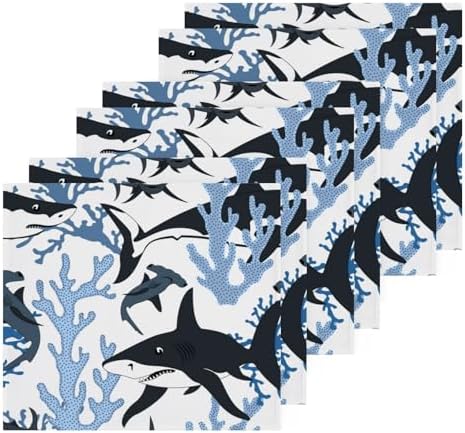 Shark Washcloths 2-Pack