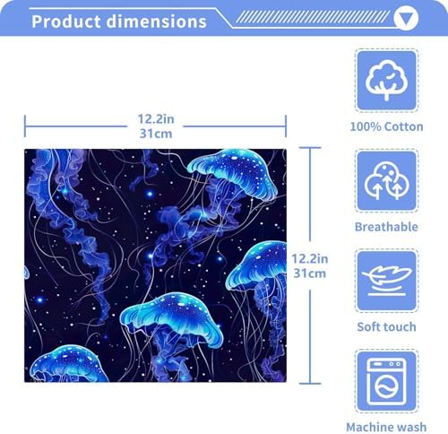 Jellyfish Washcloths