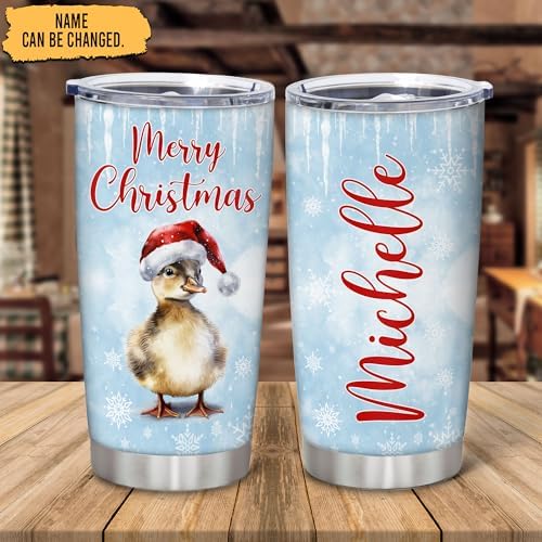Stylish Vacuum-Insulated Stainless Steel Tumbler for Coffee More