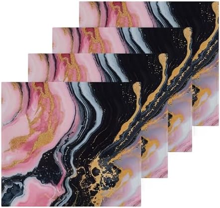 Premium Marble Washcloth Set for Fast Drying
