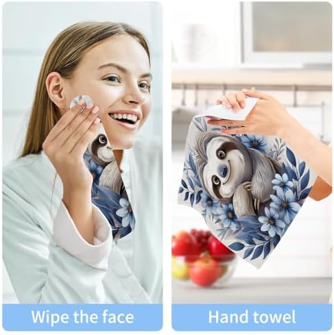 Natural Soft Face Hand Towels