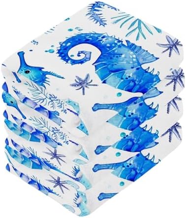 Seahorse Washcloth 2-Pack for Babies
