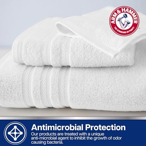 AntiOD 6-Piece Performance Towel Set Grey