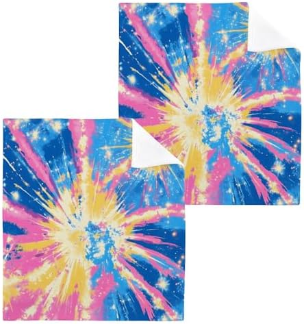 Xigua Tie-dye Washcloth Set