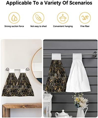 Durable Kitchen Towels with Hanging Loops