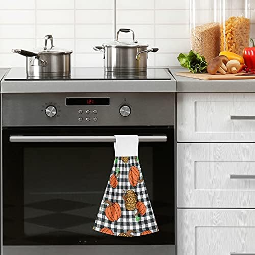 Leopard Plaid Kitchen Towels