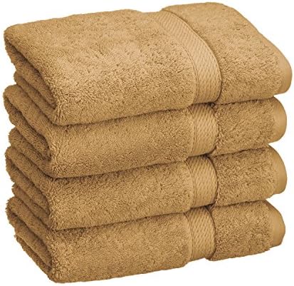 BLUENILEMILLS 4-Piece Egyptian Cotton Towel Set