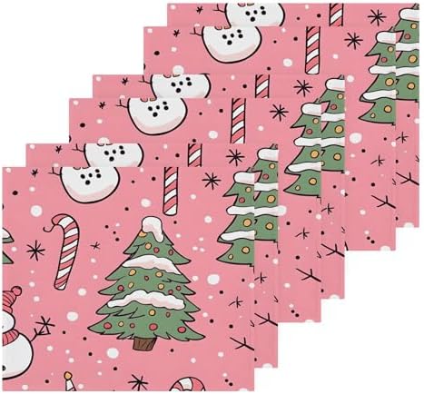 Xigua Christmas Candy Washcloth Set - 12x12