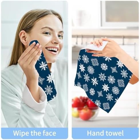 Perfect Size Soft Cotton Face Towels for Washes and Care