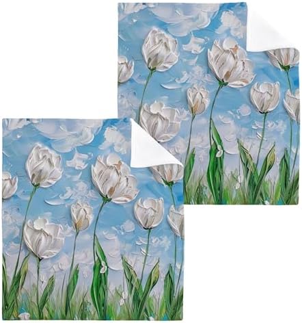 Xigua Flowers Washcloth Set Effortless Fast Drying Multi-Purpose