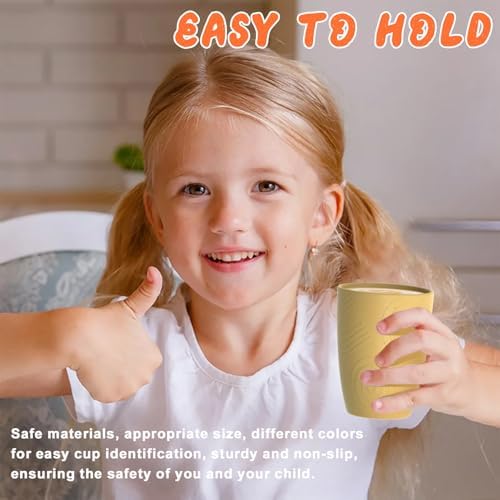 Homienly 12oz wheat straw cups Premium drinking cups stackable safe