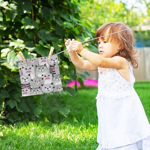 Highly Absorbent Soft Cotton Washcloths Set