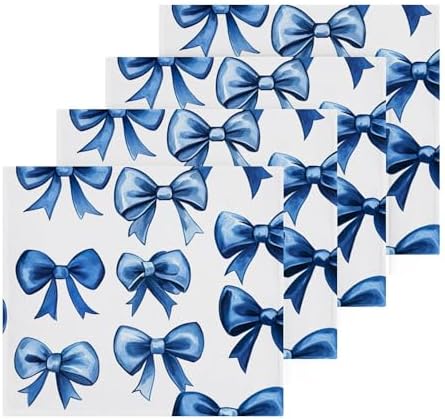 Xigua Watercolor Blue Velvet Bows - Make Drying Fun