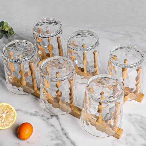 BPA-Free Plastic Tumblers 6 Pack Reusable Dishwasher Safe