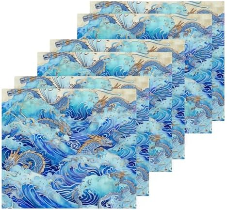 Chinese Dragon Washcloth Pack