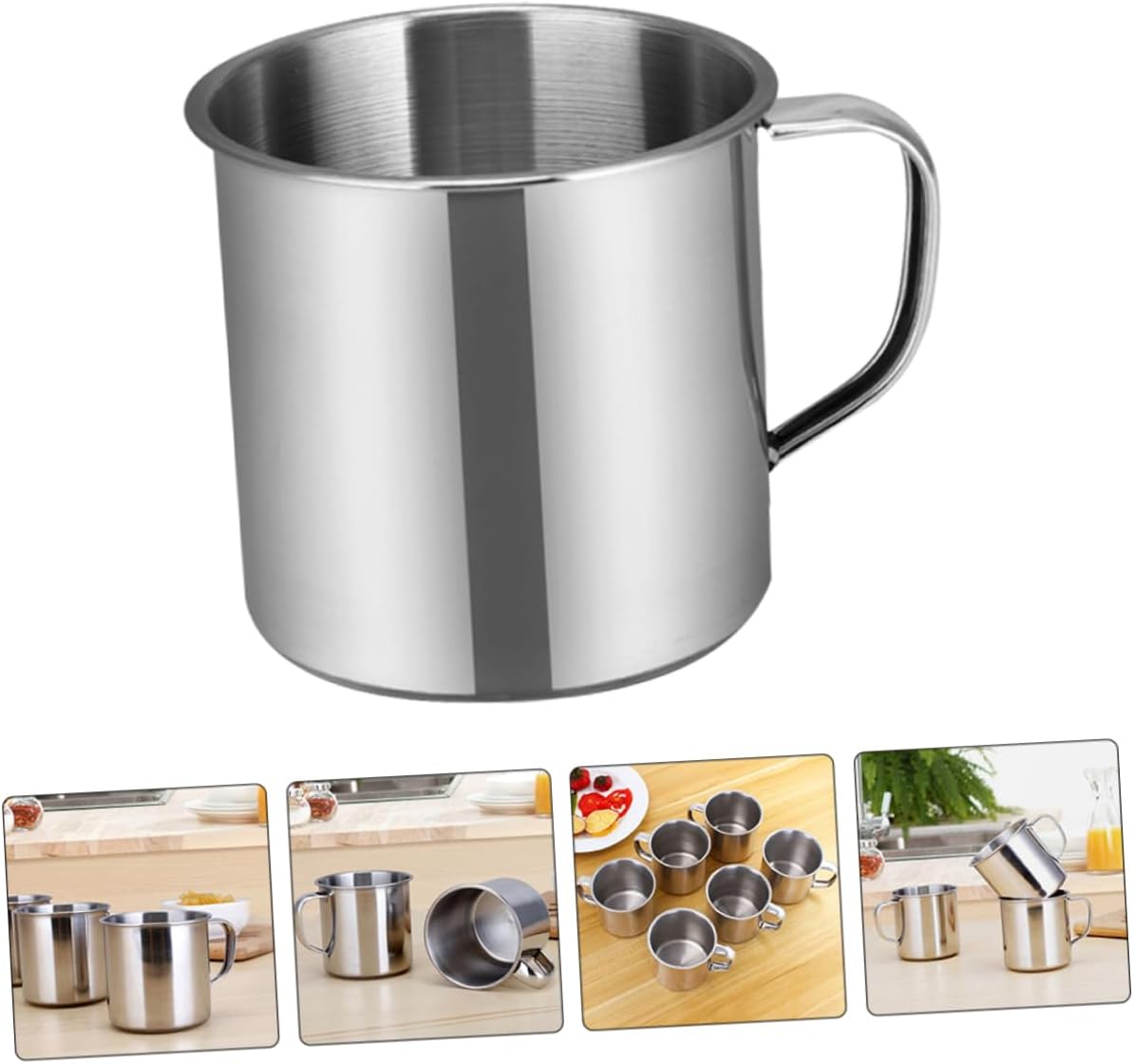 Perfect for Kids Durable Stainless Steel Mugs