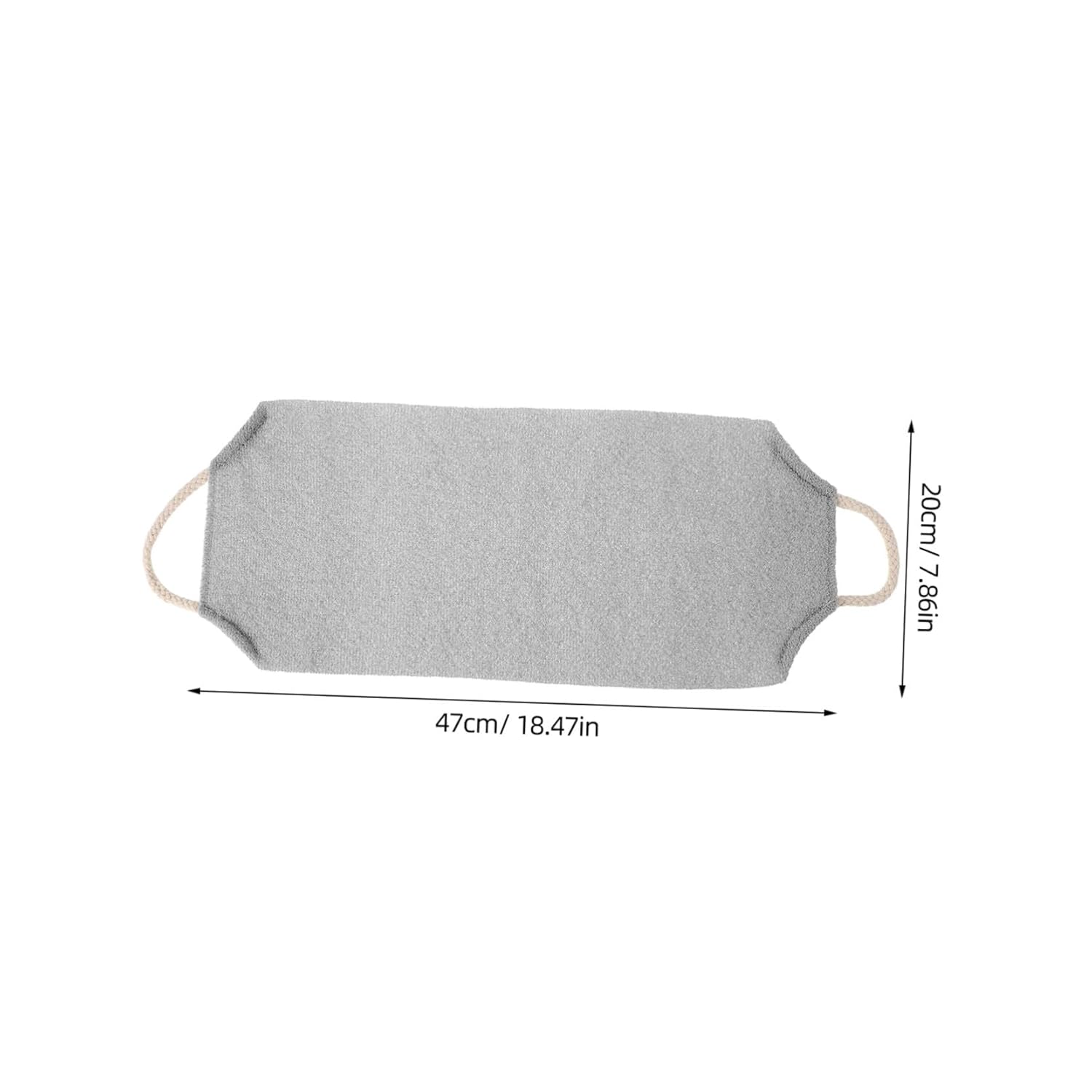 HONMEET Exfoliating Back Rub Bath Towel for Men Women