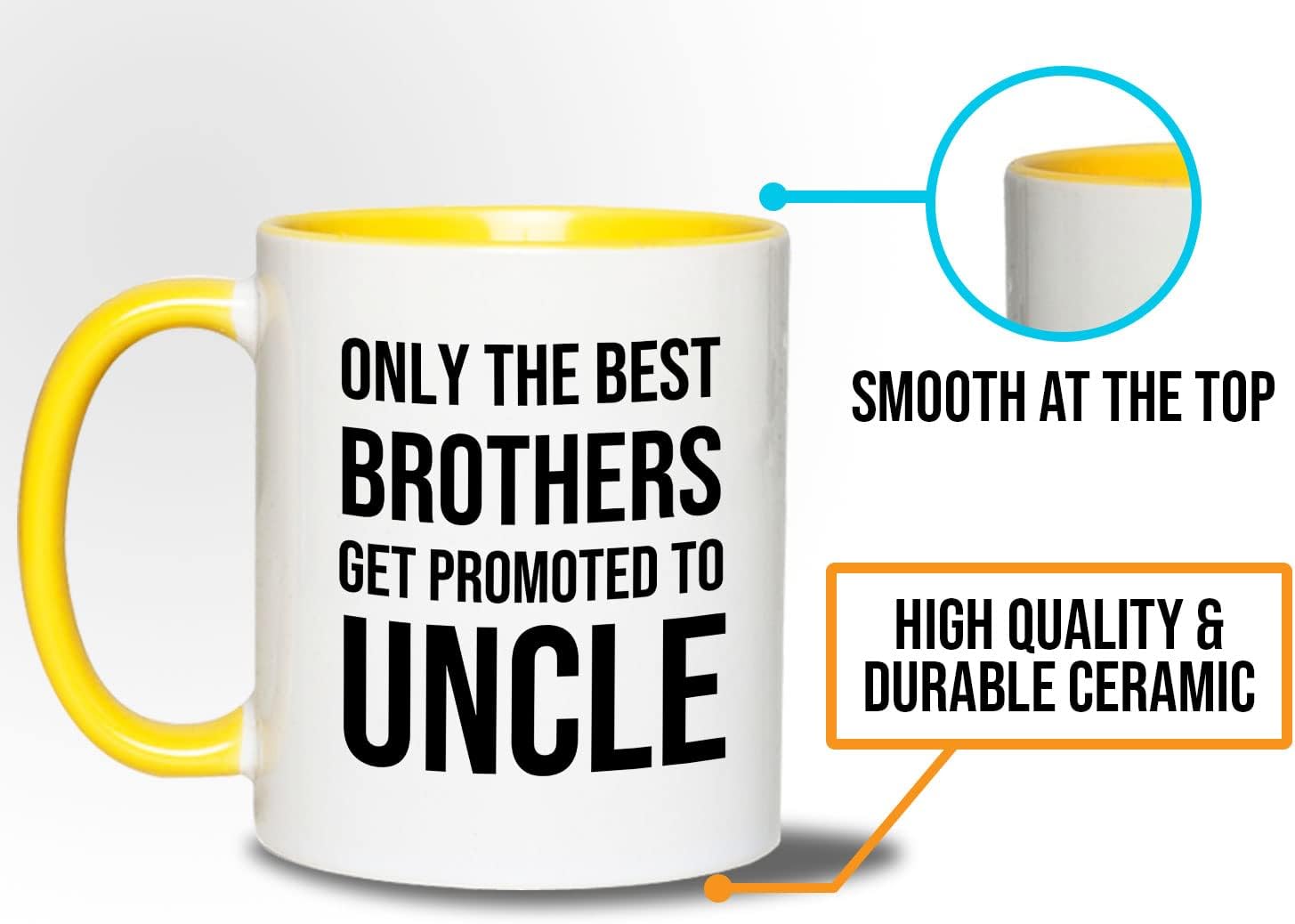 Bubble Hugs Uncle mug 11oz Best Brothers Family development