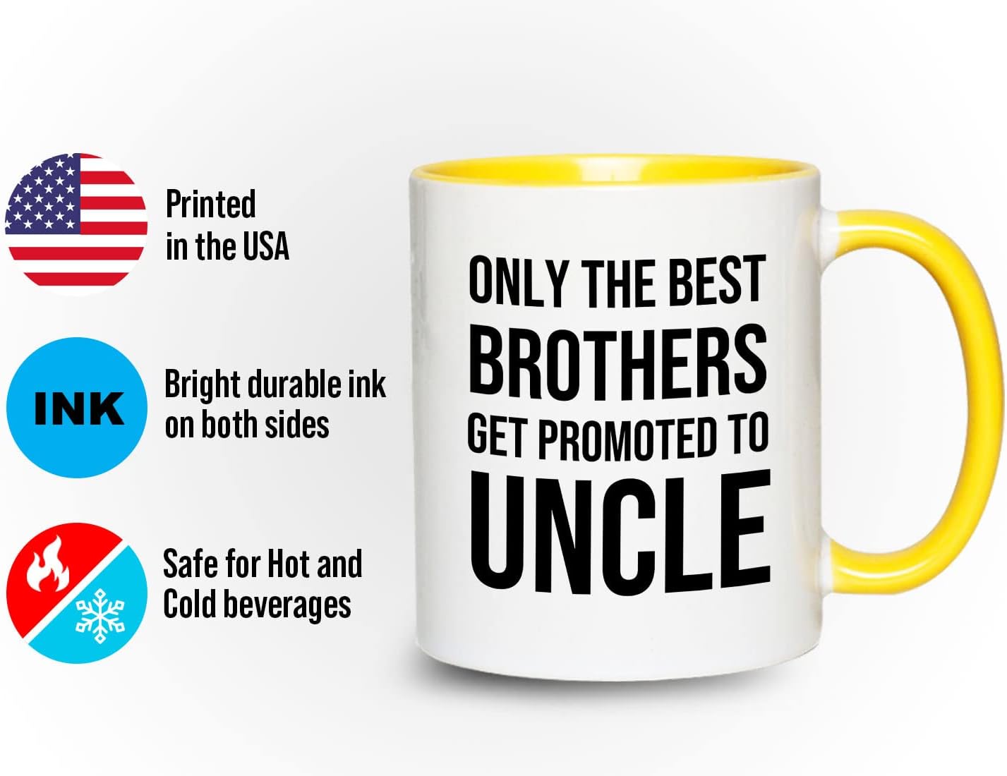 Bubble Hugs Uncle mug 11oz Best Brothers Family development