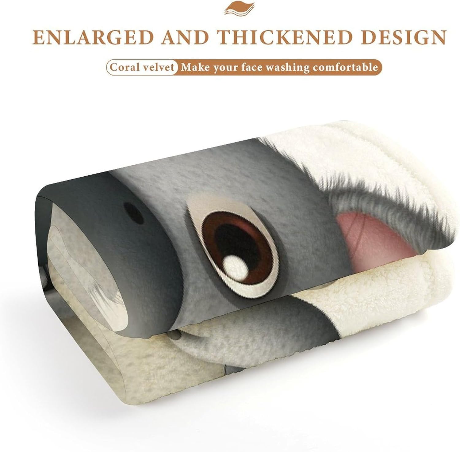 Perfect Cartoon Koala Washcloths for Sensitive Skin