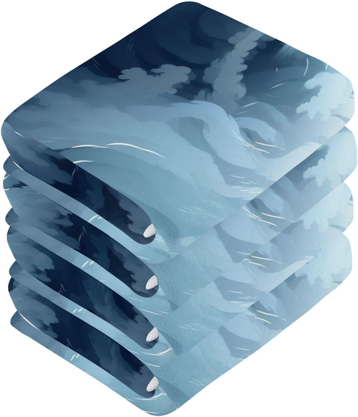 Yettasbin - Blue Texture Washcloth Set