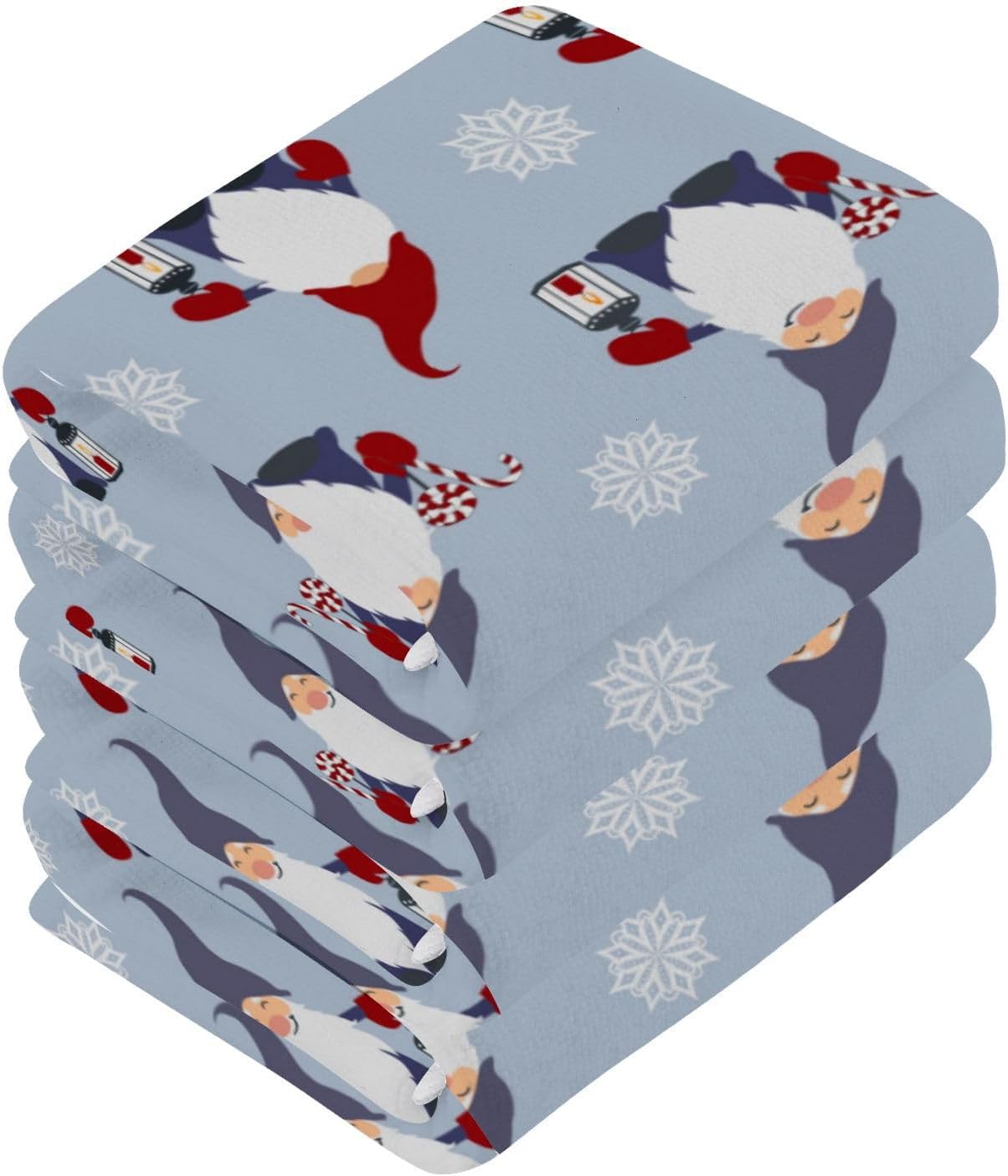 Christmas Gnome Washcloth Set 2 Pack