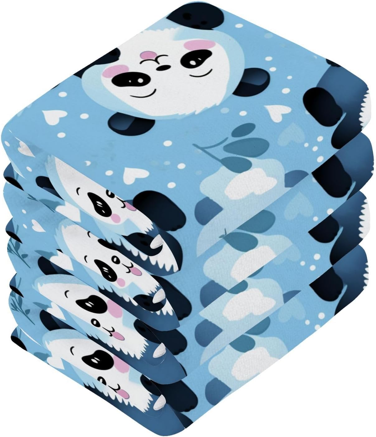 Soft Absorbent Reusable Washcloth Set