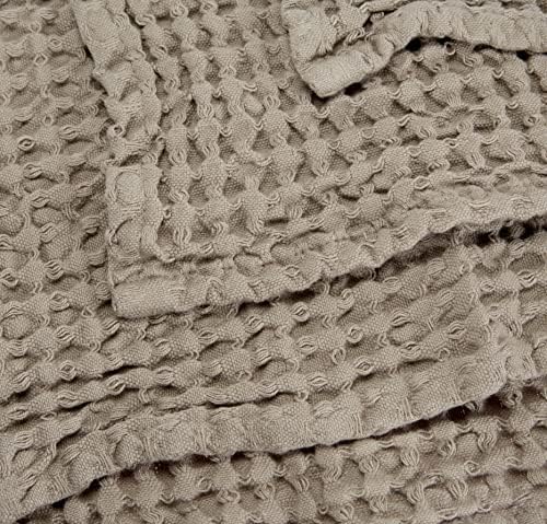 Set of 2 12x12 Waffle Washcloths Match_AC1124CT_BK