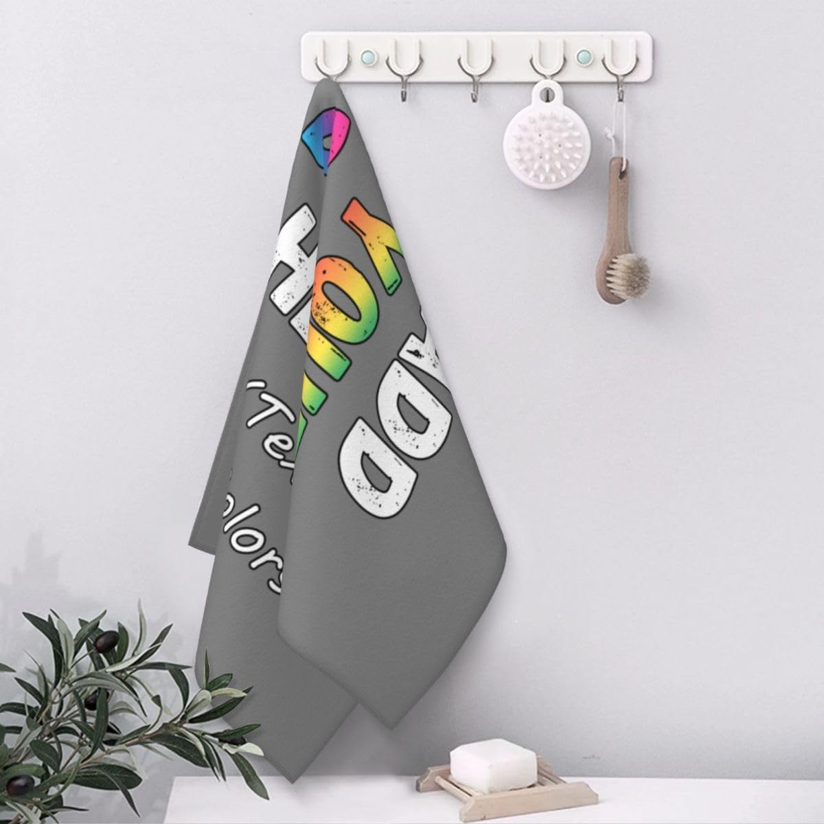 Personalized Travel Bathroom Washcloth