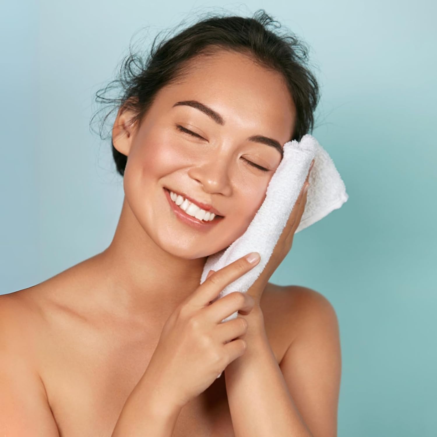 8-Piece 100 Cotton Bath Towel Set for Fast Dry Skin