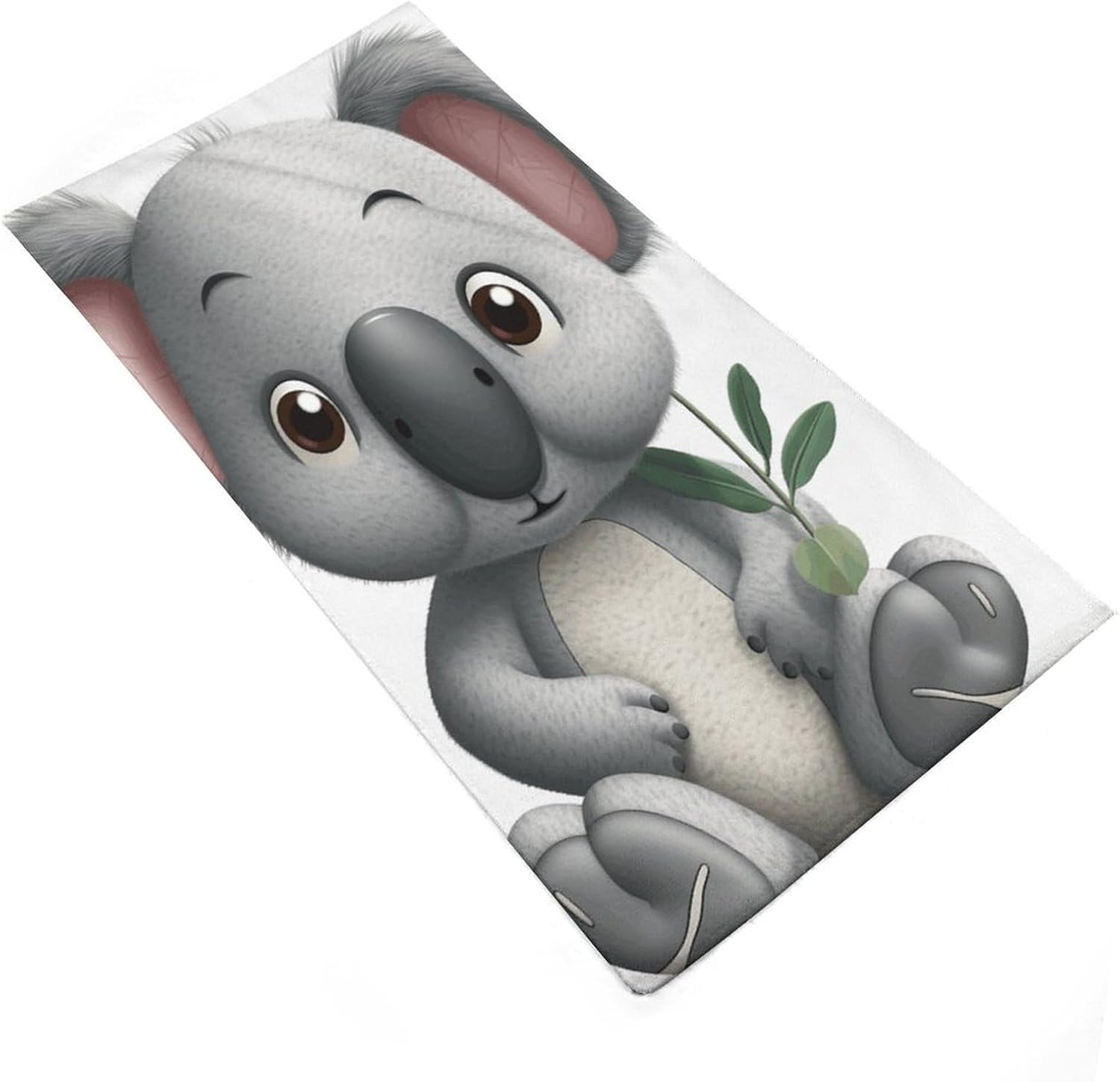 Cartoon Koala Bath Towel Portable Durable