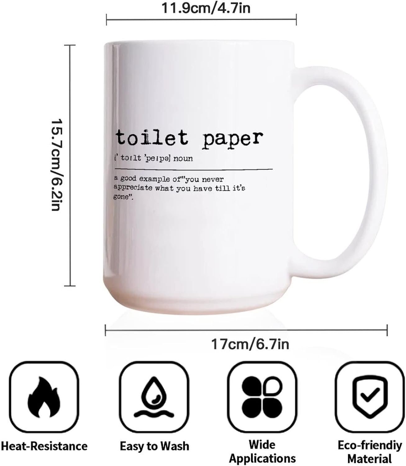 ENEDNATE Novelty Coffee Mug